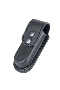 Чехол для ножа "Ворсма" универсальный / кожа / черный Чехол для ножа "Ворсма" универсальный / кожа / черный