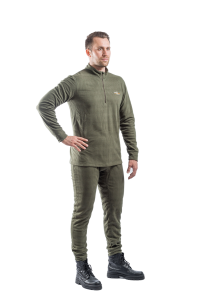 Костюм флисовый Мангуст / флис-вафля / олива