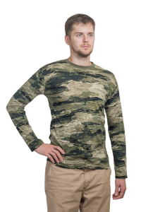 Фуфайка с длинным рукавом / тигр (м)