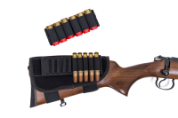 Патронташ на приклад универсальный кал. 12, 16, 20, 7.62 / неопрен