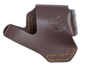 Кобура поясная Дш Оса - ПБ4-2 / кожа / коричневый