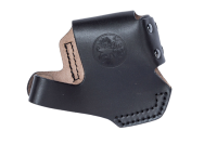 Кобура поясная Дш Оса - ПБ4-2 / кожа / черный