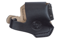 Кобура поясная Дз Оса - ПБ4-2 / кожа / черный