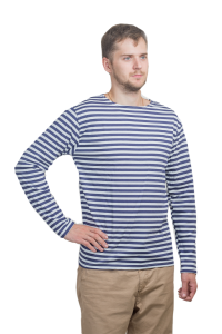 Тельняшка летняя (синий) х/б (м) Тельняшка летняя (синий) х/б (м)