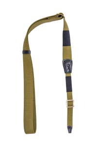 Ремень ружейный бесшумный 35мм (стропа облегченная ТУ) / кожа-стропа (м)