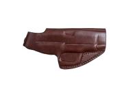 Кобура поясная мод. Jz Гроза-02 закрытая / кожа / коричневый