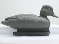 Чучело Чернеть хохлатая утка пластик