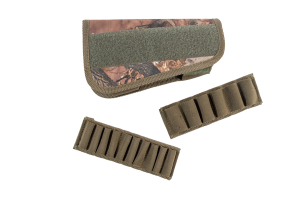 Патронташ на приклад универсальный кал. 12, 16, 20, 7.62 / ткань синтет.