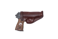 Кобура поясная мод.JM ПМ / кожа / коричневый