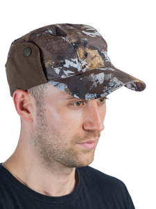 Кепка утепленная Койот / алова / коричневые соты (м)