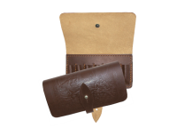 Подсумок 7*20 / кожа / коричневый