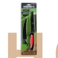 Нож Следопыт разделочный,филейный,прорез.ручка 15 см 7877489