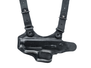 Кобура наплечная горизонтального ношения мод.ТМ Гроза Р-04 / кожа / черный