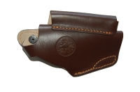 Кобура поясная Дш ПМ Служебная / кожа / коричневый