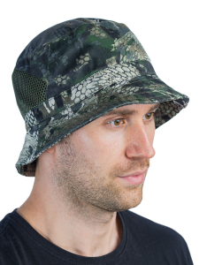 Панама Кречет / смесовая ткань / серые соты (м)