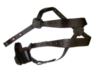 Кобура наплечная М Оса-ПБ4-2 / кожа / черный