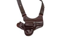 Кобура наплечная горизонтального ношения мод. T Гроза P-03 / кожа / коричневый Кобура наплечная горизонтального ношения мод. T Гроза P-03 / кожа / коричневый