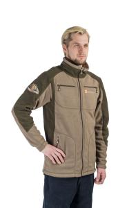Куртка Фрегат / флис / олива+орех