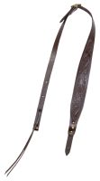Ремень карабинный / кожа / коричневый