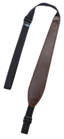 Ремень карабинный с противоскользящей стропой / кожа / коричневый