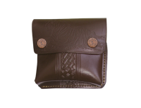 Подсумок Тигр 5п / кожа / коричневый
