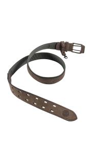 Ремень поясной В40 LINE Элита Fish / кожа / олива