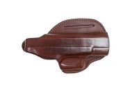 Кобура поясная мод. D Glock-19 / кожа / коричневый