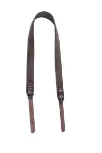 Ремень погонный с противоскользящей накладкой / кожа / коричневый (м)