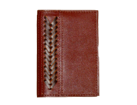 Корочка для паспорта с плетением / кожа