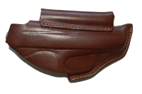 Кобура поясная Дш ПМ Супер-служебная / кожа / коричневый