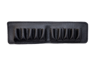 Подсумок поясной открытый 10п 20к / кожа / черный Подсумок поясной открытый 10п 20к / кожа / черный
