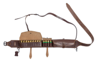 Патронташ 40х12 / кожа / коричневый