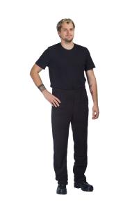 Брюки спортивные / флис / черный