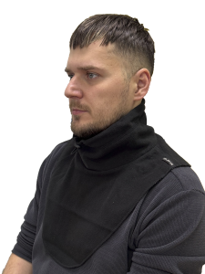 Шарф Морской / флис / черный (м)
