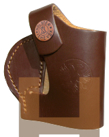 Кобура поясная Удар М-2 / кожа / коричневый