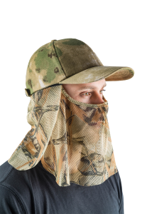 Бейсболка Охотник / смесовая ткань / малахит (м)