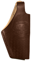 *** Кобура поясная Дз ПСМ / кожа / коричневый