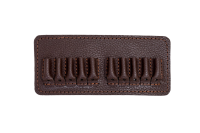 Подсумок поясной открытый 10п (223 Remington) / кожа / коричневый Подсумок поясной открытый 10п (223 Remington) / кожа / коричневый
