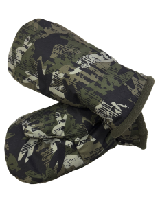 Рукавицы утепленные на флисе / мембранное трикотажное полотно / разноцветные (м)