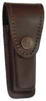 Чехол для ножа "Викторинокс" (б) / кожа / коричневый Чехол для ножа "Викторинокс" (б) / кожа / коричневый