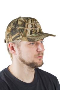 Бейсболка Горизонт с вышивкой / смесовая ткань / камыш (м)