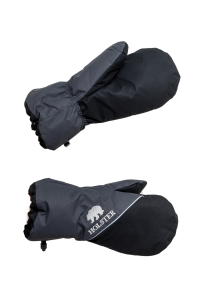 Рукавицы утепленные Полярник / мембрана / черно-серый (м)