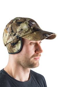 Бейсболка утепленная Сигнал / алова / соты (м)