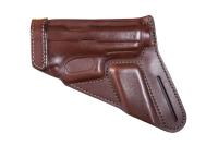 Кобура поясная мод.ЕМ Хорхе-1 / кожа / коричневый Кобура поясная мод.ЕМ Хорхе-1 / кожа / коричневый