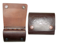 Подсумок 7,62*5 / кожа / коричневый