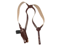 Кобура наплечная Кл ПМ / кожа / черный