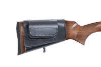 Патронташ на приклад с чехлом под зап.маг. 2,3,4п кал.WIN308 и аналоги до 80мм / кожа / черный