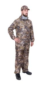 ***Костюм Грибник / ткань синтет. / коричневые соты