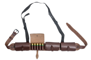 Патронташ закрытый 20*12 Хольстер-Эконом / кожа (м)