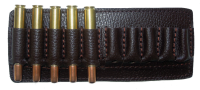 Подсумок поясной открытый 10п (9,3*74R) / кожа / коричневый Подсумок поясной открытый 10п (9,3*74R) / кожа / коричневый